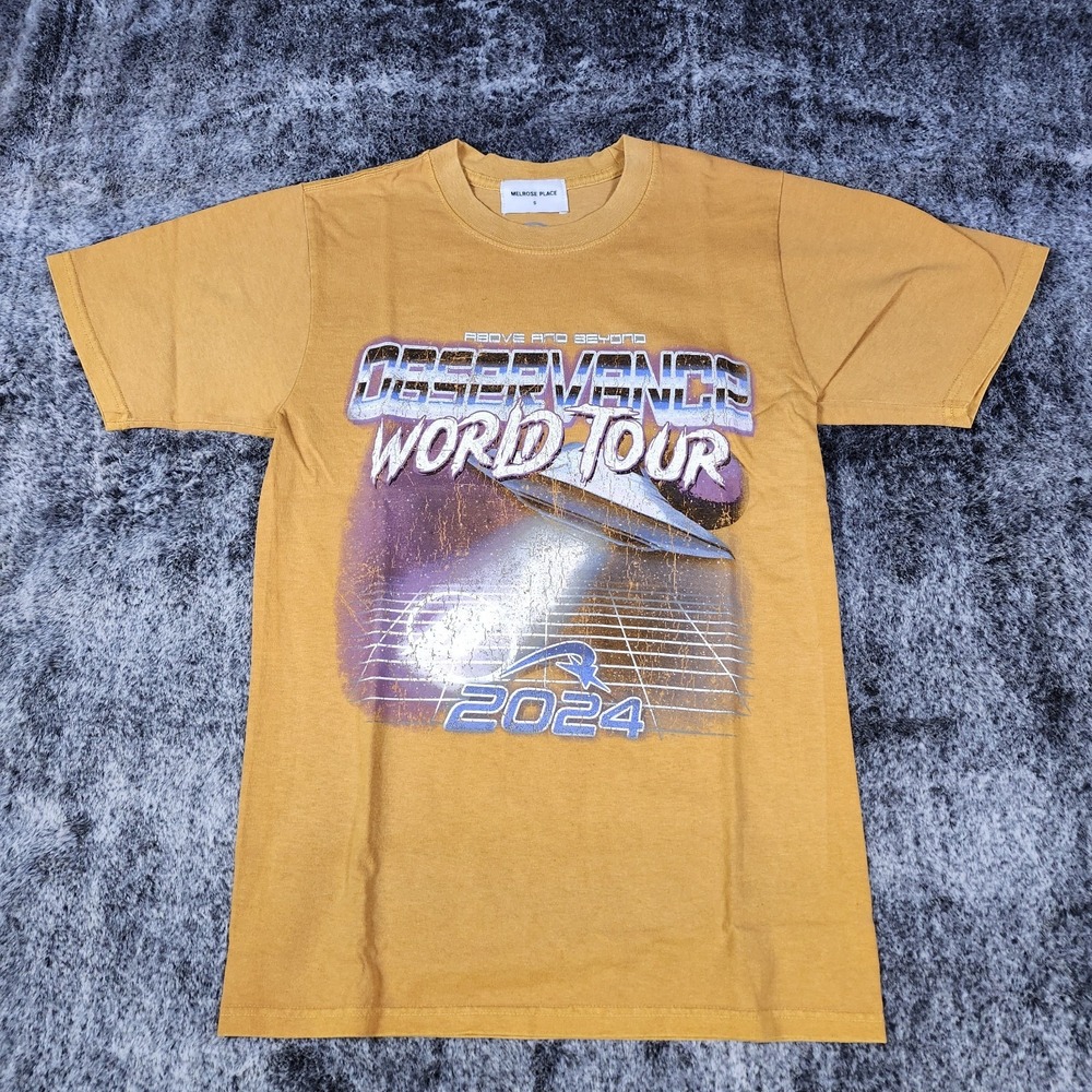 Observance World Tour Melrose Place Size Small Streetwear Hypebeast Tshirt